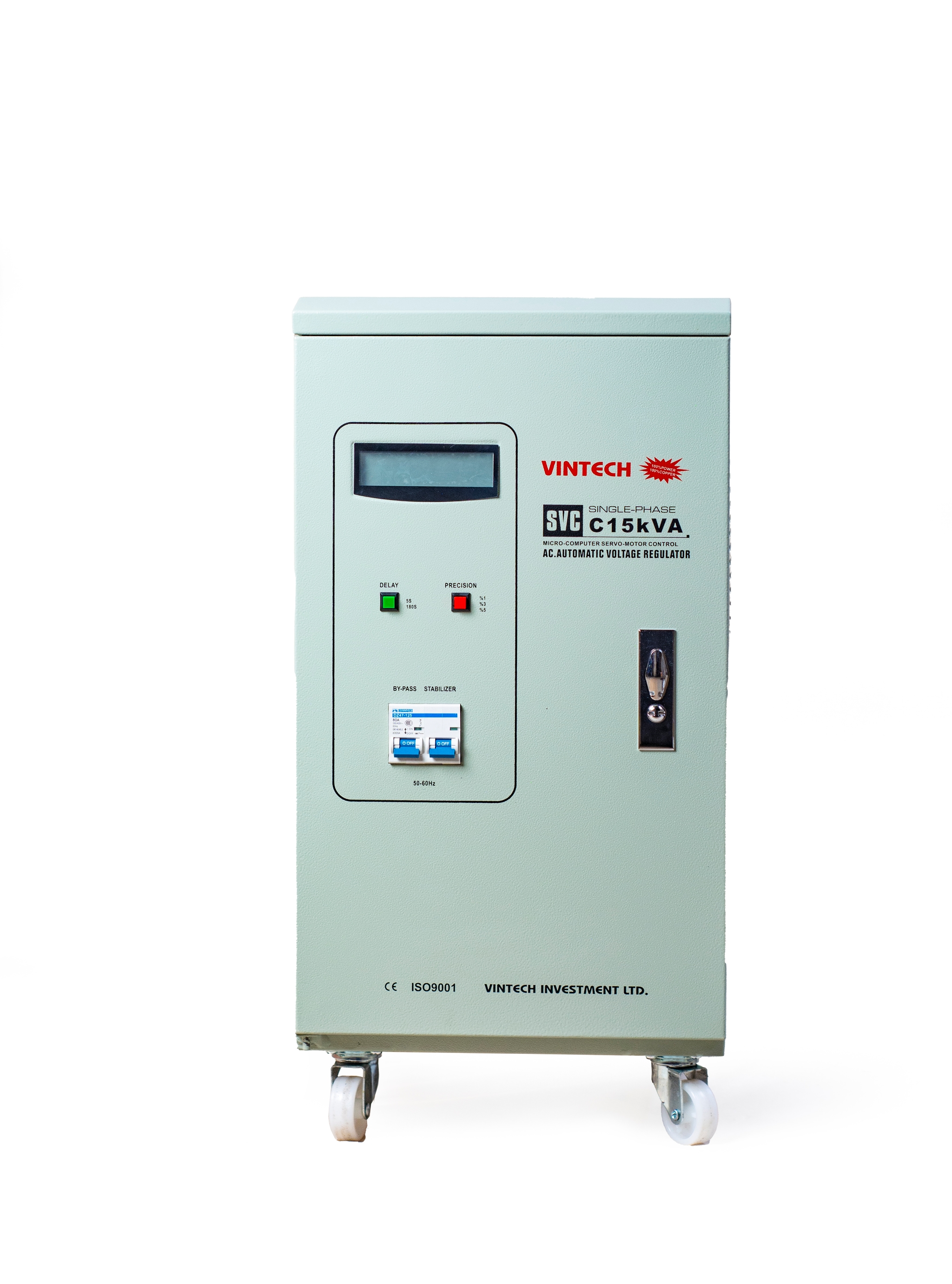 VINTECH 15kVA Single-Phase Industrial SVC Stabilizer